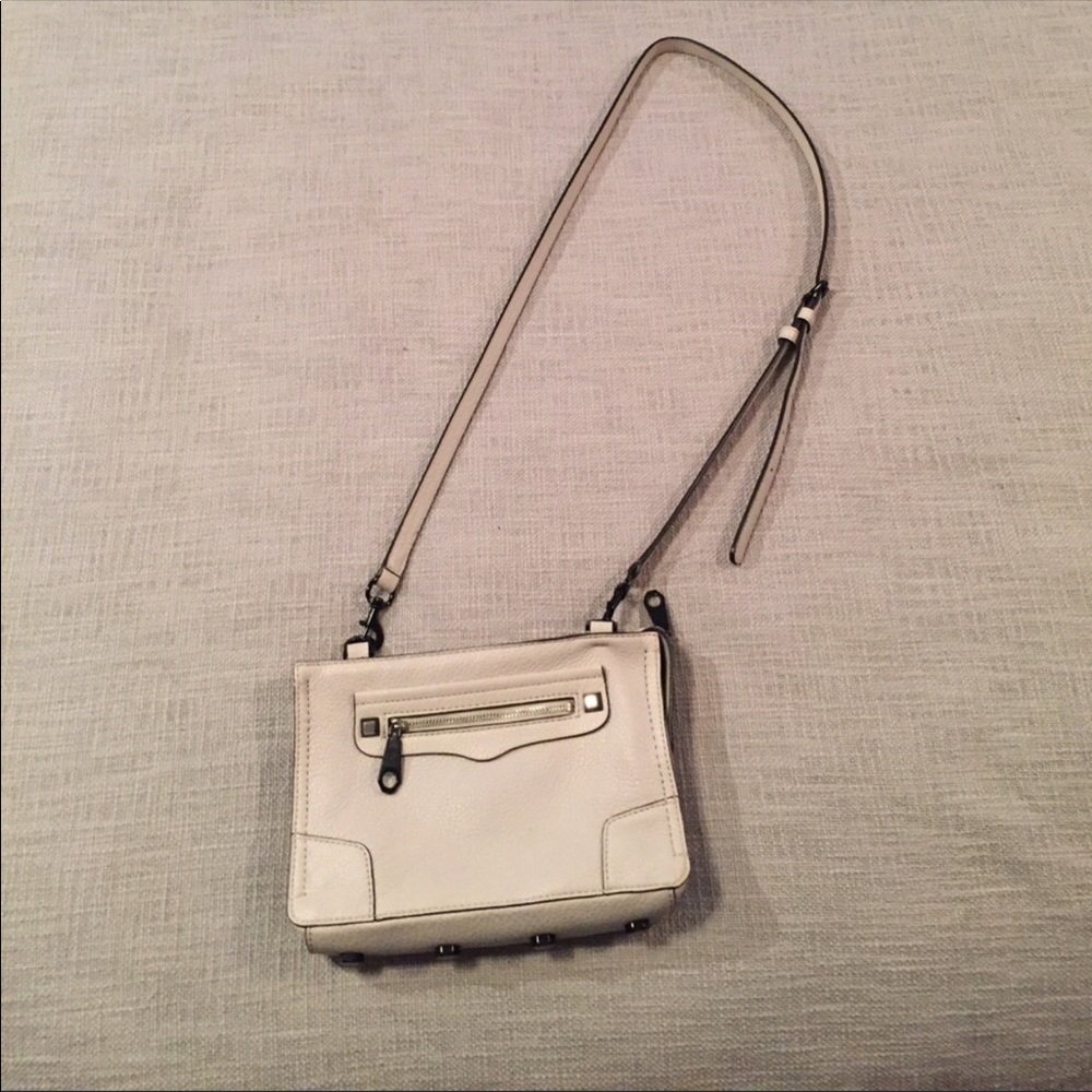 Rebecca Minkoff Crossbody Gray Clutch